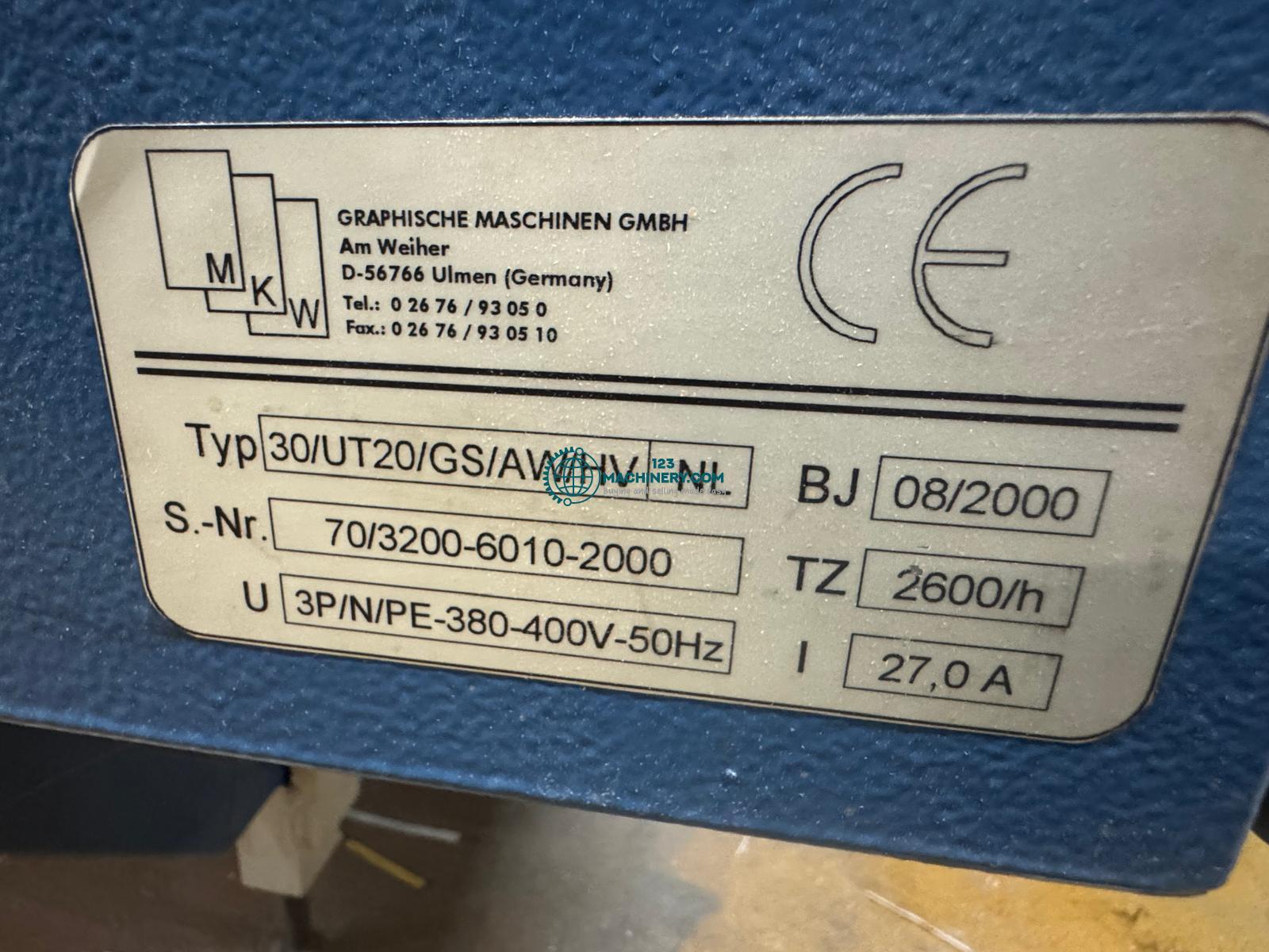 MKW 30 UT/20GS/AW/HV 20 stations collator